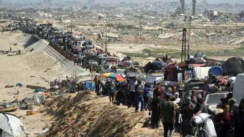 ইসরায়েলি হামলায় ‌‘জ্বলছে গাজা’, একদিনে আরও  ৯১ প্রাণহানি
