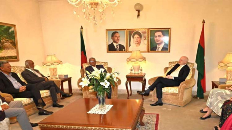 জার্মান রাষ্ট্রদূতের সঙ্গে বিএনপি মহাসচিবের বৈঠক