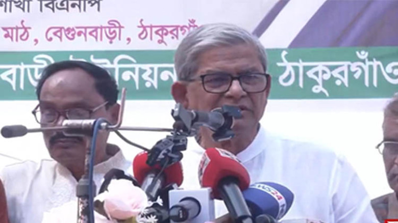 নির্বাচনের ব্যাপারে কোনো আপস নেই: মির্জা ফখরুল