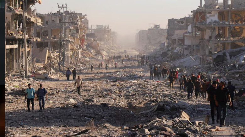 কথিত যুদ্ধবিরতির মধ্যেই গাজায় আটকানো হয়েছে ৭৫ শতাংশ ত্রাণ...