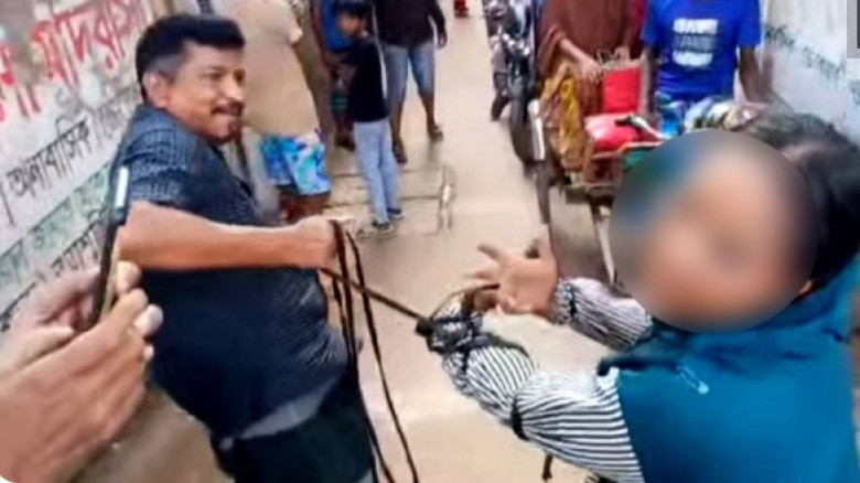 চোর সন্দেহে আশুলিয়ায় নারীকে বেঁধে নির্যাতন