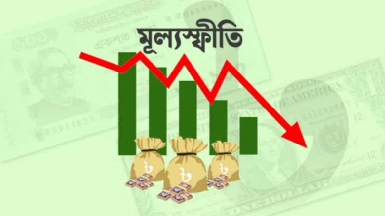 মূল্যস্ফীতি  ৮.৩৬ শতাংশ থেকে নেমে ৮.১৭ শতাংশে দাড়ালো